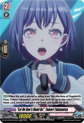 "Let No One's Hand Go", Tomori Takamatsu (EXRRR) (DZ-BT09/EX02EN) [Super Brave Detonation]