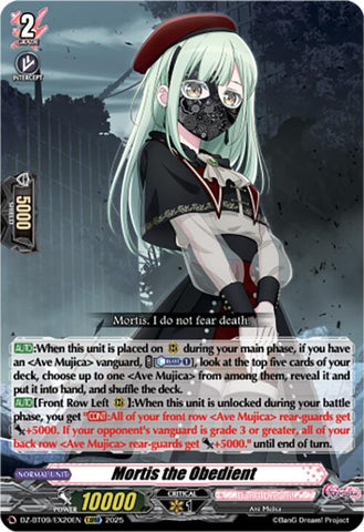 Mortis the Obedient (EXC) (DZ-BT09/EX20EN) [Super Brave Detonation]