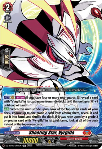 Shooting Star, Vyrgilla (DZ-SS09/002EN) [DZ-SS09: Zero Tendo Start Deck]