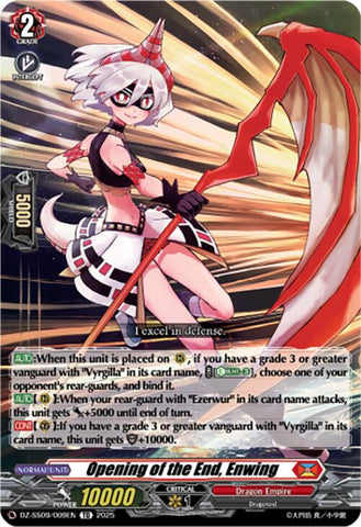 Opening of the End, Enwing (DZ-SS09/009EN) [DZ-SS09: Zero Tendo Start Deck]