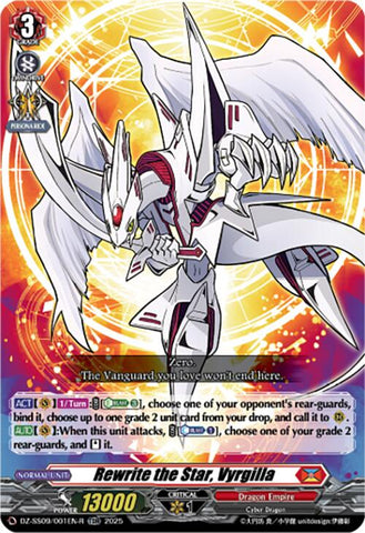 Rewrite the Star, Vyrgilla (TDR) (DZ-SS09/001EN-R) [DZ-SS09: Zero Tendo Start Deck]