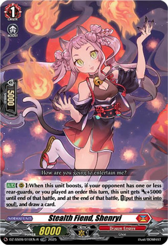 Stealth Fiend, Shenryi (TDR) (DZ-SS09/010EN-R) [DZ-SS09: Zero Tendo Start Deck]