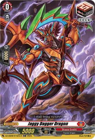 Jaggy Dagger Dragon (TDR) (DZ-SS09/015EN-R) [DZ-SS09: Zero Tendo Start Deck]