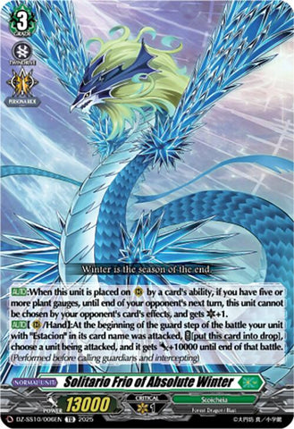 Solitario Frio of Absolute Winter (DZ-SS10/006EN) [DZ-SS10: Shiki Otei Start Deck]