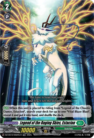Legend of the Raging Skies, Estacion (TDR) (DZ-SS10/002EN-R) [DZ-SS10: Shiki Otei Start Deck]