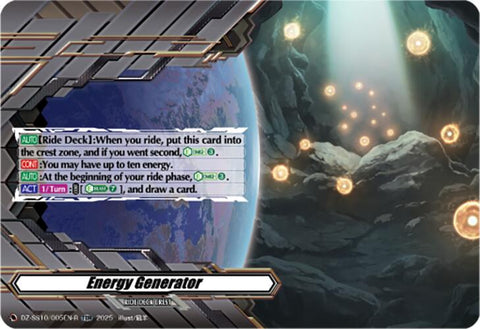 Energy Generator (TDR) (DZ-SS10/005EN-R) [DZ-SS10: Shiki Otei Start Deck]