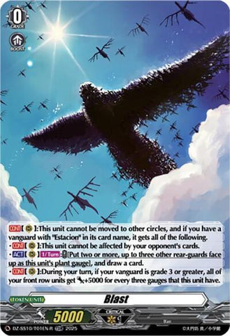 Blast (TDR) (DZ-SS10/T01EN-R) [DZ-SS10: Shiki Otei Start Deck]