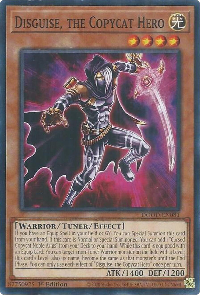 Disguise, the Copycat Hero [DOOD-EN081] Common