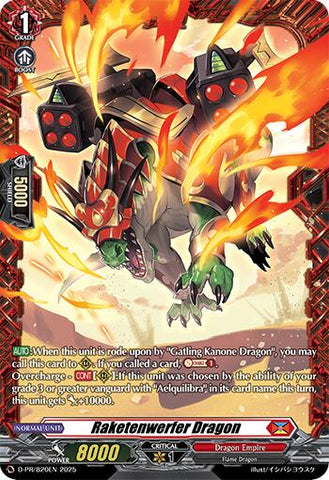 Raketenwerfer Dragon (D-PR/820EN) [D Promo Cards]