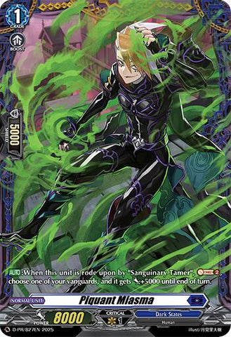 Piquant Miasma (D-PR/827EN) [D Promo Cards]