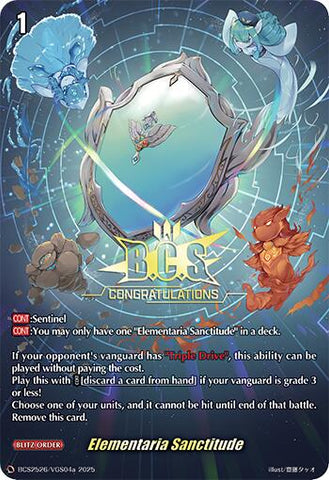 Elementaria Sanctitude (BCS2526/VGS04a) [D Promo Cards]