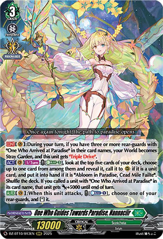 One Who Guides Towards Paradise, Nannaclir (DZ-BT10/013EN) [Dragonsoul Resonance]