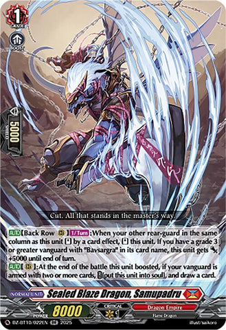Sealed Blaze Dragon, Samupadru (DZ-BT10/022EN) [Dragonsoul Resonance]