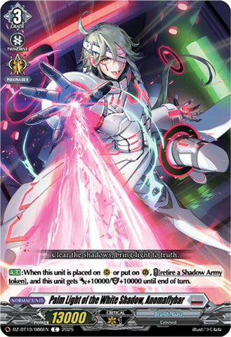 Palm Light of the White Shadow, Anomaflybar (DZ-BT10/086EN) [Dragonsoul Resonance]