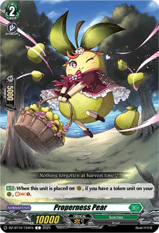 Properness Pear (DZ-BT10/104EN) [Dragonsoul Resonance]