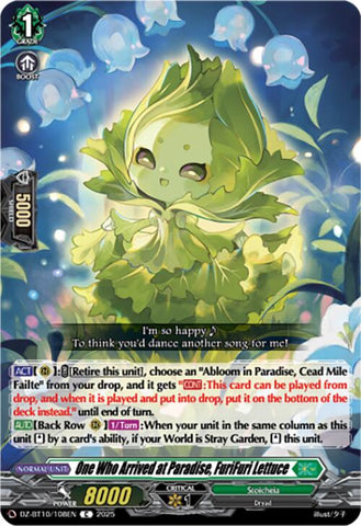 One Who Arrived at Paradise, FuriFuri Lettuce (DZ-BT10/108EN) [Dragonsoul Resonance]