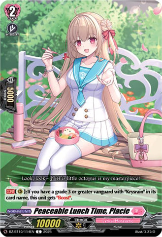 Peaceable Lunch Time, Placie (DZ-BT10/114EN) [Dragonsoul Resonance]