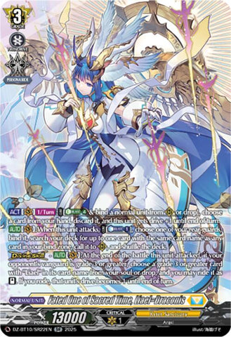 Fated One of Sacred Time, Liael=Draconis (SR) (DZ-BT10/SR22EN) [Dragonsoul Resonance]