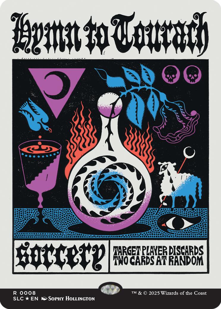 Hymn to Tourach (Halo Foil) [Secret Lair Countdown Kit]