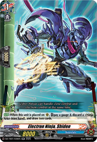 Electron Ninja, Shiden (DZ-TB01/039EN) (DZ-TB01/039EN) [Future Card Buddyfight]