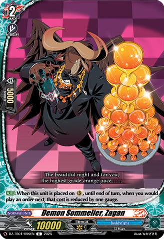 Demon Sommelier, Zagan (DZ-TB01/099EN) (DZ-TB01/099EN) [Future Card Buddyfight]