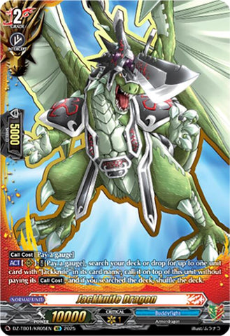 Jackknife Dragon (DZ-TB01/KR05EN) (DZ-TB01/KR05EN) [Future Card Buddyfight]