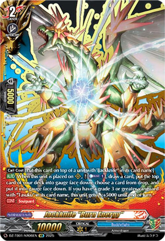 Jackknife "Burn Energy" (DZ-TB01/KR06EN) (DZ-TB01/KR06EN) [Future Card Buddyfight]