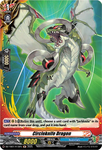 Circleknife Dragon (DZ-TB01/H13EN) (DZ-TB01/H13EN) [Future Card Buddyfight]