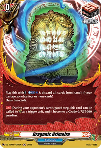 Dragonic Grimoire (DZ-TB01/H24EN) (DZ-TB01/H24EN) [Future Card Buddyfight]