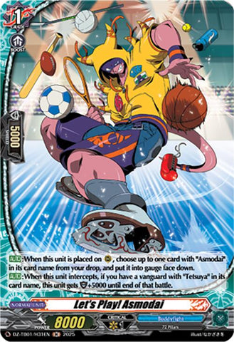 Let's Play! Asmodai (DZ-TB01/H31EN) (DZ-TB01/H31EN) [Future Card Buddyfight]