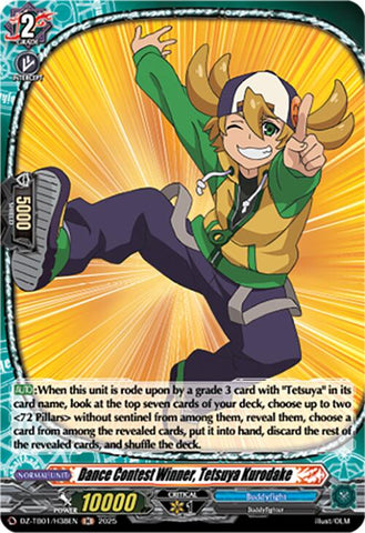 Dance Contest Winner, Tetsuya Kurodake (DZ-TB01/H38EN) (DZ-TB01/H38EN) [Future Card Buddyfight]