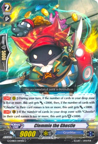 Clemmie the Ghostie (G-CHB03/047EN) [Rummy Labyrinth Under the Moonlight]