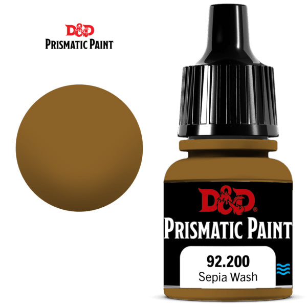 Paint: D&D Prismatic Paint- Sepia Wash