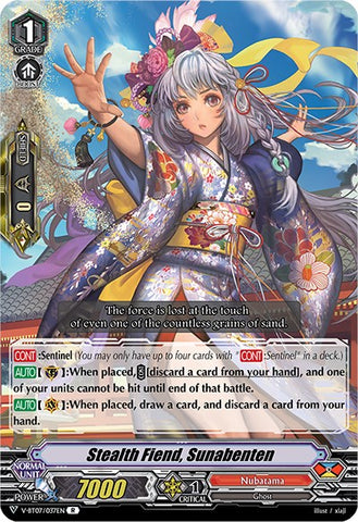 Stealth Fiend, Sunabenten (V-BT07/037EN) [Infinideity Cradle]
