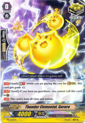Thunder Elemental, Gororo (PR/0269EN) [Promo Cards]