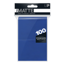 Ultra PRO: Standard 100ct Sleeves - PRO-Matte (Blue)