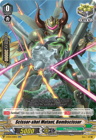 Scissor-shot Mutant, Bombscissor (V-BT10/029EN) [Phantom Dragon Aeon]