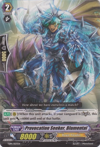 Provocation Seeker, Blumenthal (TD14/007EN) [Trial Deck 14: Seeker of Hope]