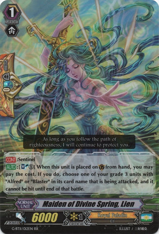 Maiden of Divine Spring, Lien (G-BT11/012EN) [Demonic Advent]