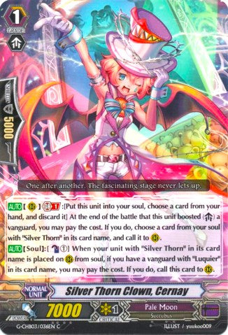 Silver Thorn Clown, Cernay (G-CHB03/036EN) [Rummy Labyrinth Under the Moonlight]