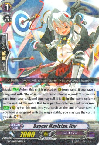 Dagger Magician, Etty (G-CHB03/019EN) [Rummy Labyrinth Under the Moonlight]