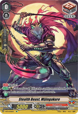 Stealth Beast, Mijingakure (V-BT11/SP26EN) [Storm of the Blue Cavalry]