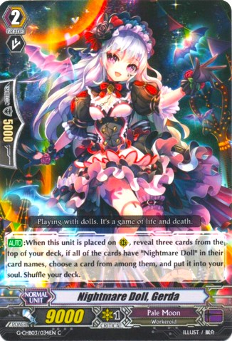 Nightmare Doll, Gerda (G-CHB03/034EN) [Rummy Labyrinth Under the Moonlight]