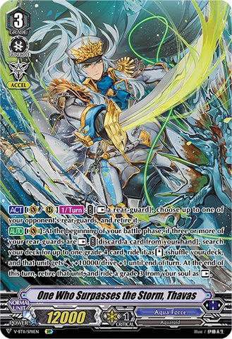 One Who Surpasses the Storm, Thavas (V-BT11/SP11EN) [Storm of the Blue Cavalry]