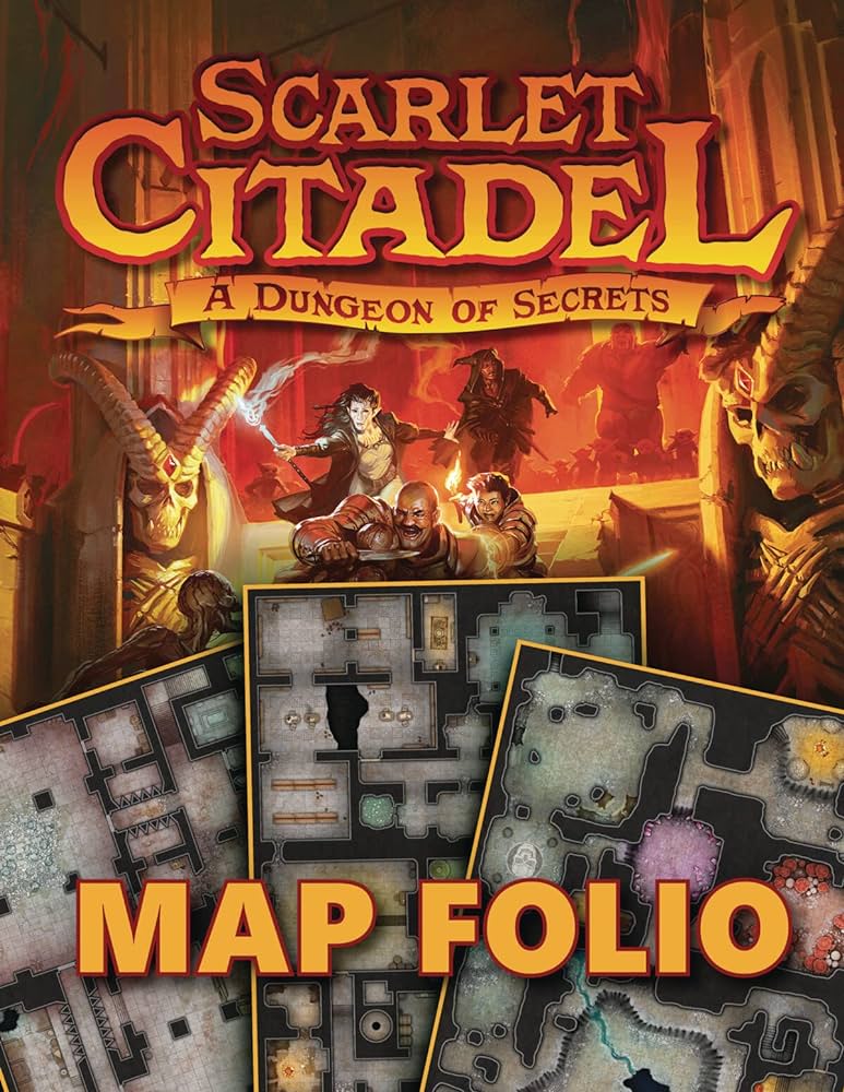 Map Folio: Scarlet Citadel