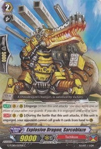 Explosive Dragon, Sarcoblaze (G-TCB01/057EN) [The RECKLESS RAMPAGE]
