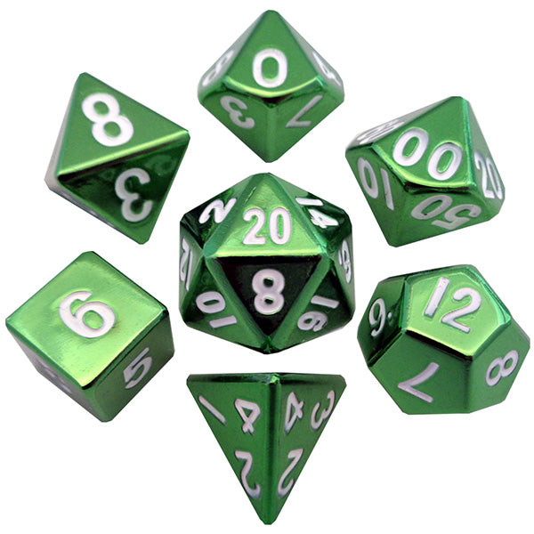 7-Die Set Metal: Green Painted