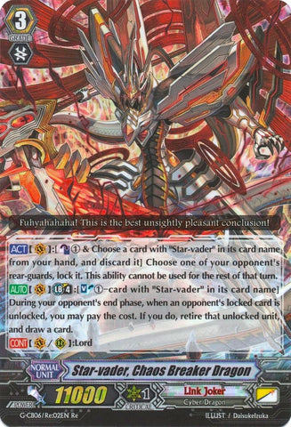 Star-vader, Chaos Breaker Dragon (G-CB06/Re:02EN) [Rondeau of Chaos and Salvation]