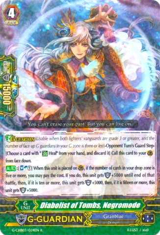 Diabolist of Tombs, Negromode (G-CHB03/024EN) [Rummy Labyrinth Under the Moonlight]