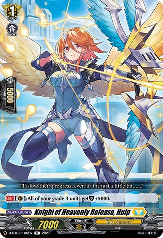 Knight of Heavenly Release, Hulp (D-BT03/106EN) [Advance of Intertwined Stars]